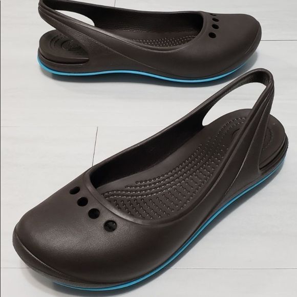 𝅺CROCS Womens Comfort Beach Sport Maryjane Slingback Sandals - Picture 2 of 10